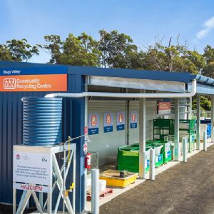 Household problem waste drop off facility, Merimbula Waste & Recycling Depot