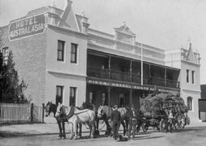 The former Hotel Australasia in Eden.