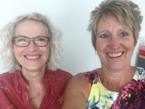 Hilary Peterson and Kerryn Grainger, Course Coordinators from South Coast Careers College/Adult Ed, now based in the Bega Valley Regional Learning Centre.