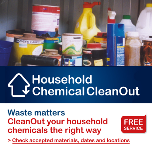Household Chemical Clean Out information.